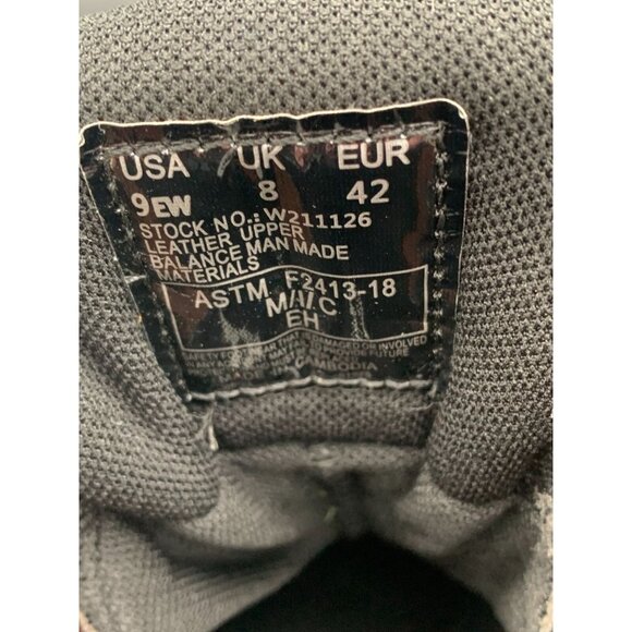 Wolverine Shiftplus Mid LX Safety Boots Brown Leather Men's Size 9EW Steel Toe - Picture 3 of 13